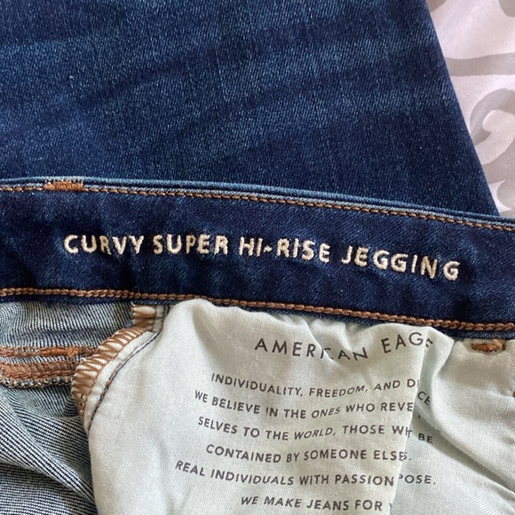 American eagle jeans super high rise 14 short - Picture 5 of 6